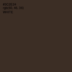 #3C2E24 - English Walnut Color Image